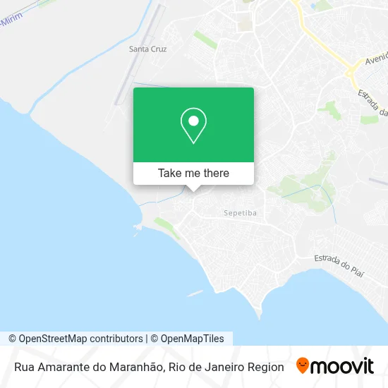 Rua Amarante do Maranhão map