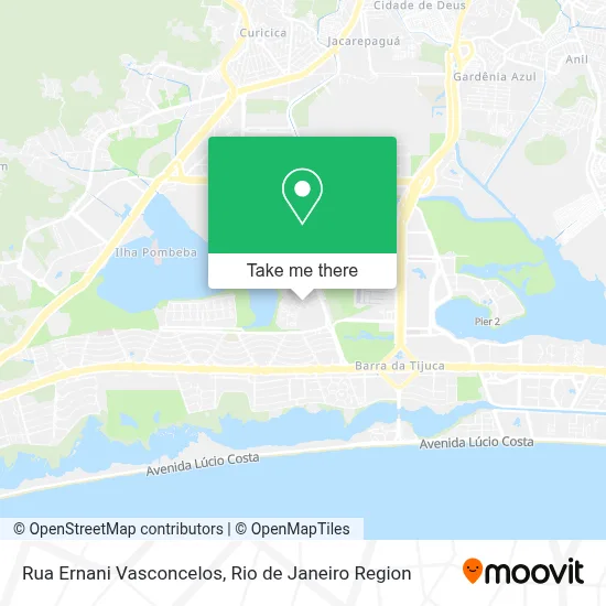 Rua Ernani Vasconcelos map