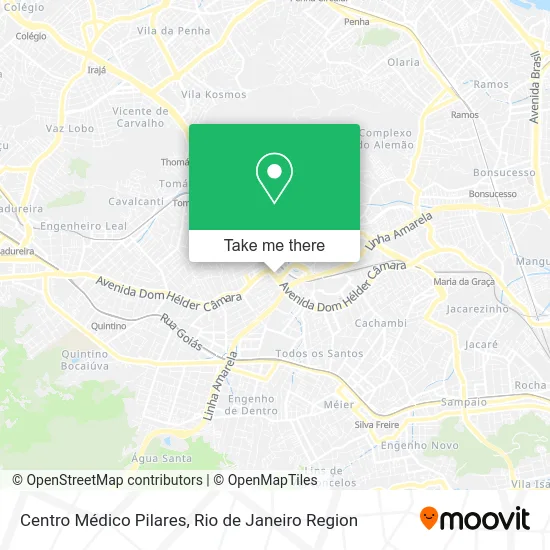 Centro Médico Pilares map