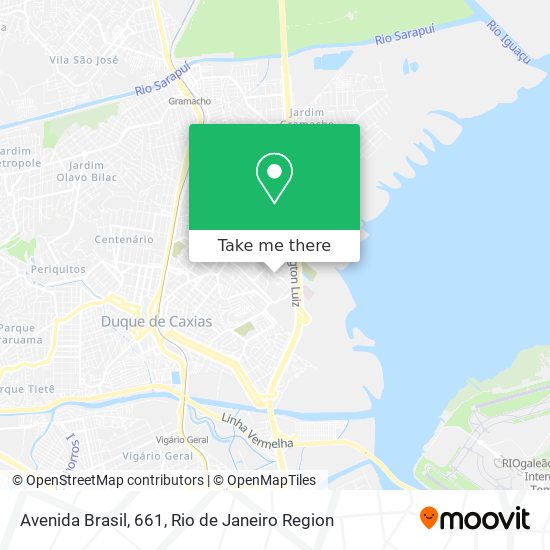 Avenida Brasil, 661 map