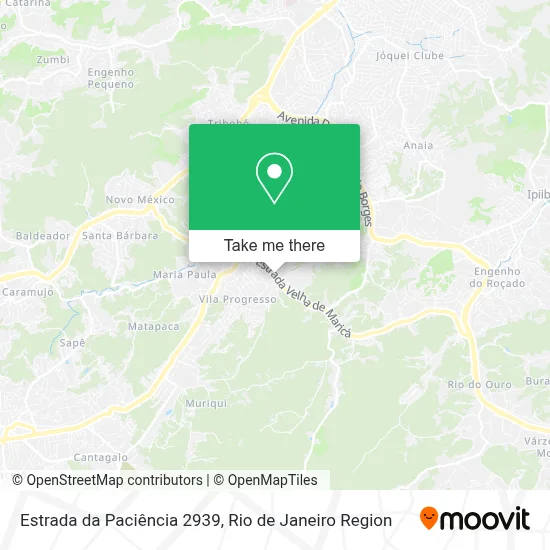 Estrada da Paciência 2939 map