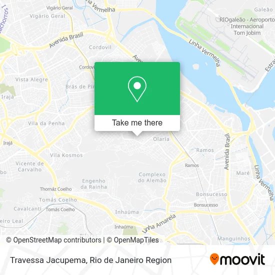 Travessa Jacupema map