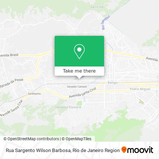 Rua Sargento Wilson Barbosa map