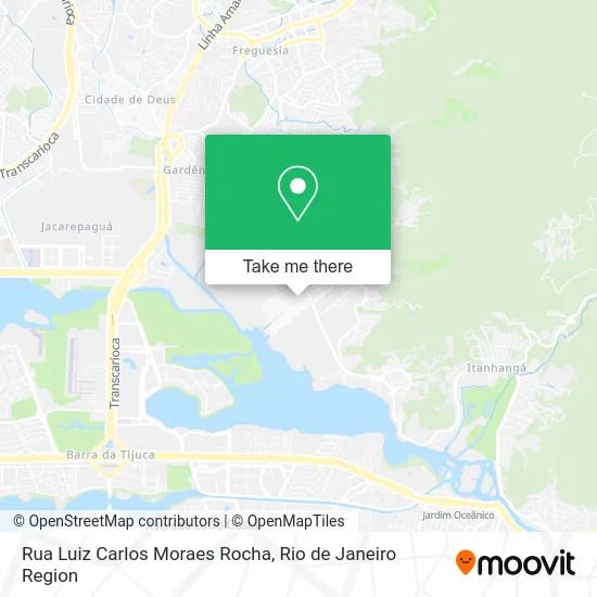 Rua Luiz Carlos Moraes Rocha map
