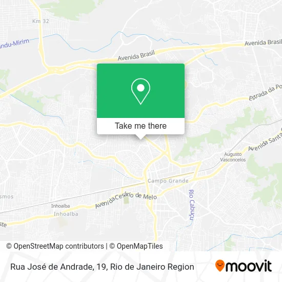 Rua José de Andrade, 19 map