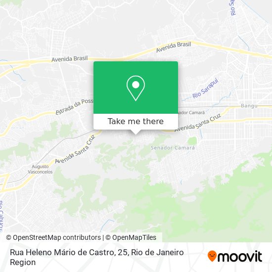 Mapa Rua Heleno Mário de Castro, 25