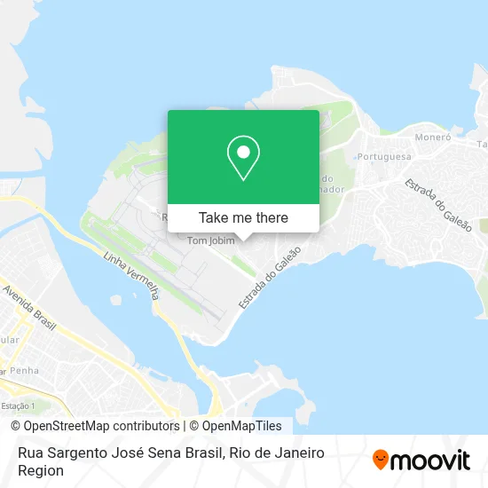 Rua Sargento José Sena Brasil map
