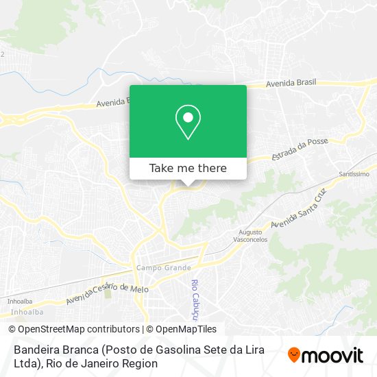 Bandeira Branca (Posto de Gasolina Sete da Lira Ltda) map