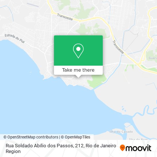 Rua Soldado Abílio dos Passos, 212 map