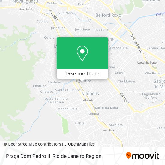 Praça Dom Pedro II map