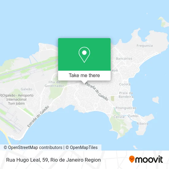 Rua Hugo Leal, 59 map