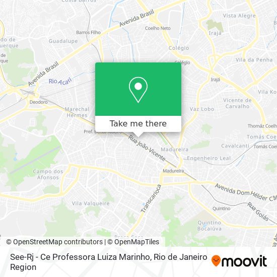 Mapa See-Rj - Ce Professora Luiza Marinho