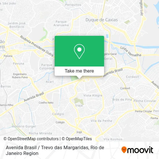 Avenida Brasil / Trevo das Margaridas map