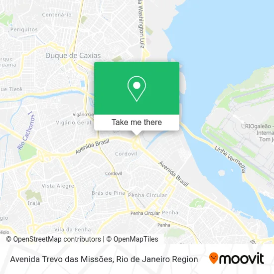 Avenida Trevo das Missões map