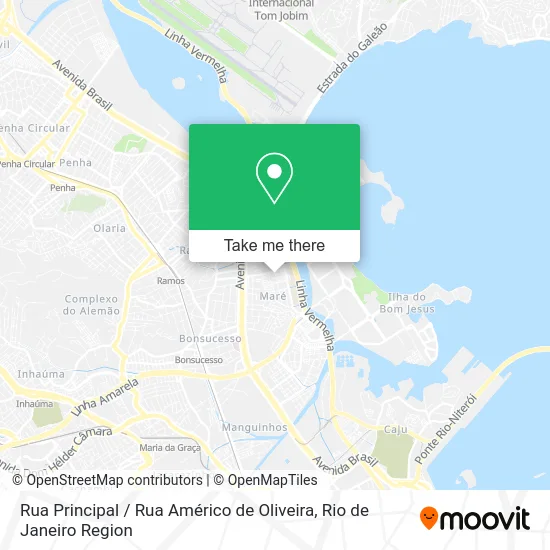 Rua Principal / Rua Américo de Oliveira map