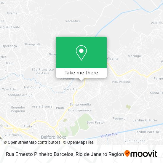 Rua Ernesto Pinheiro Barcelos map