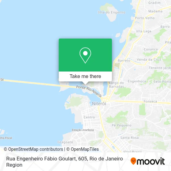 Rua Engenheiro Fábio Goulart, 605 map
