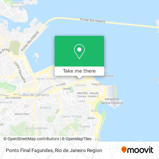 Ponto Final Fagundes map