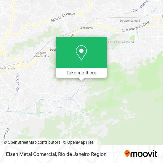 Eisen Metal Comercial map