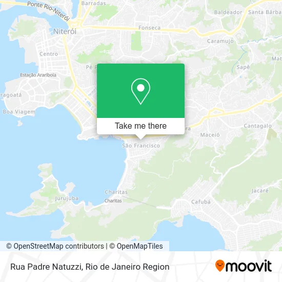 Rua Padre Natuzzi map
