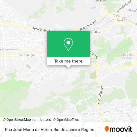 Rua José Maria de Abreu map