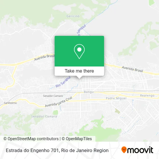 Estrada do Engenho 701 map