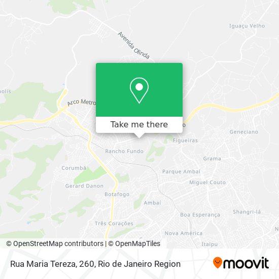 Rua Maria Tereza, 260 map
