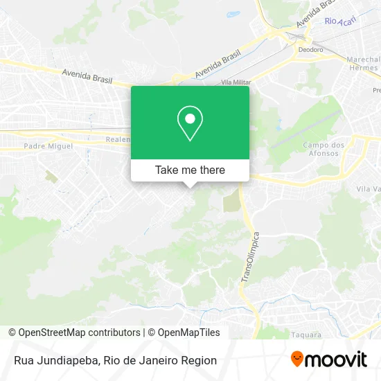 Rua Jundiapeba map