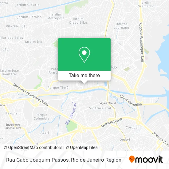 Rua Cabo Joaquim Passos map
