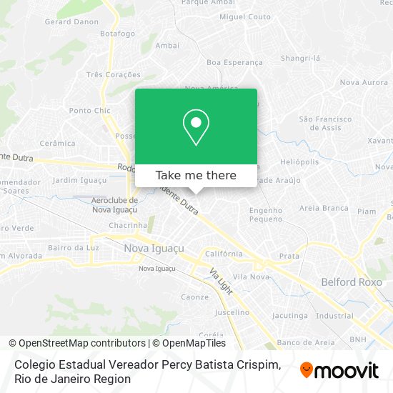 Colegio Estadual Vereador Percy Batista Crispim map