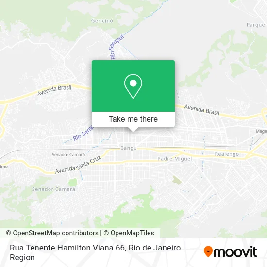 Rua Tenente Hamilton Viana 66 map