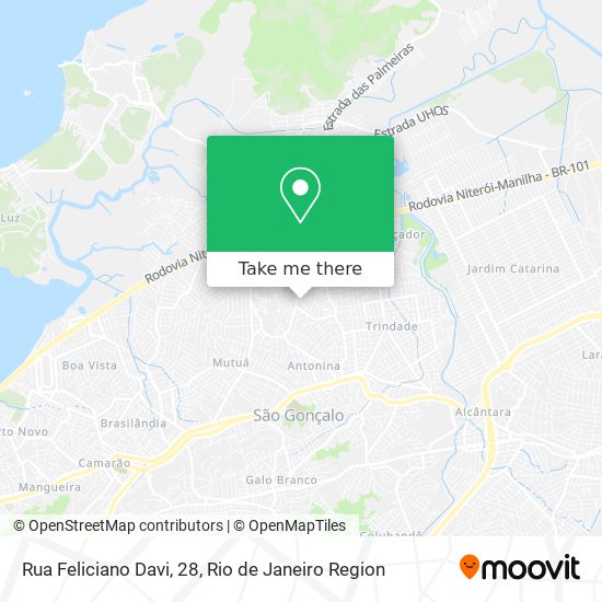 Rua Feliciano Davi, 28 map