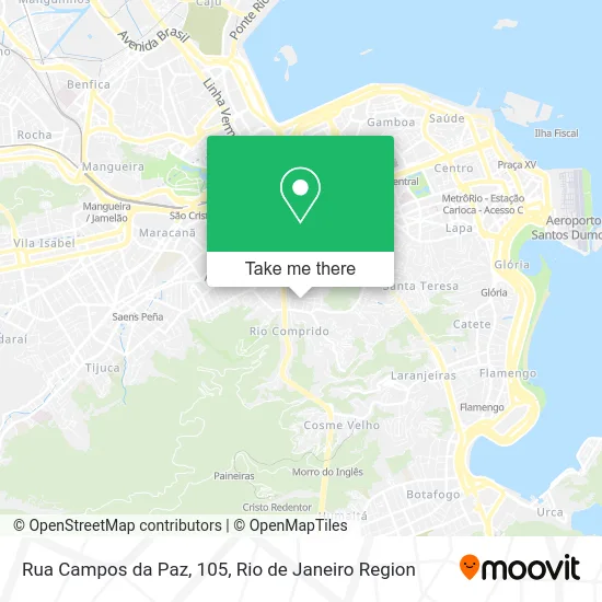 Rua Campos da Paz, 105 map