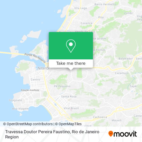 Mapa Travessa Doutor Pereira Faustino