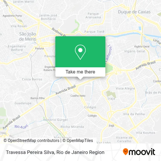 Travessa Pereira Silva map