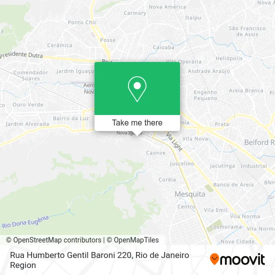 Rua Humberto Gentil Baroni 220 map