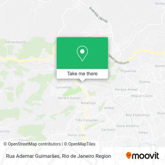 Rua Ademar Guimarães map