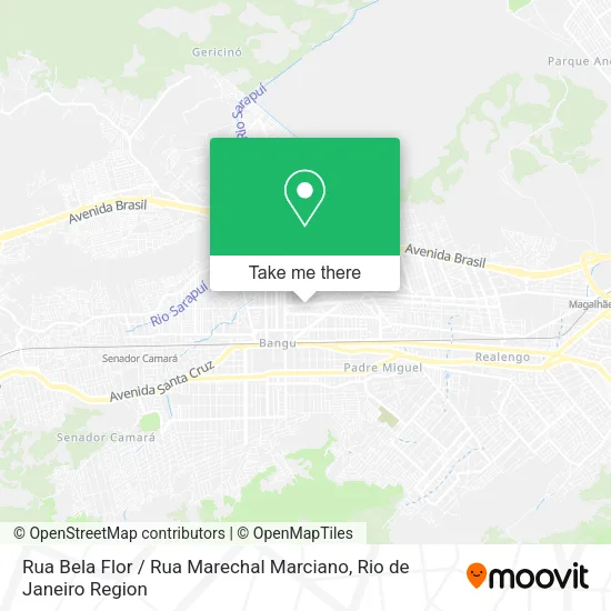 Rua Bela Flor / Rua Marechal Marciano map