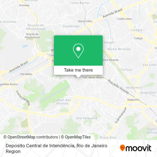 Deposito Central de Intendência map