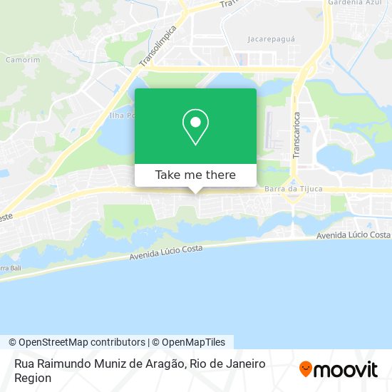 Rua Raimundo Muniz de Aragão map