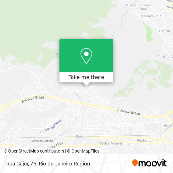 Rua Cajuí, 75 map