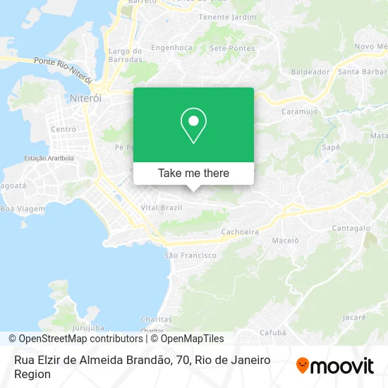 Rua Elzir de Almeida Brandão, 70 map