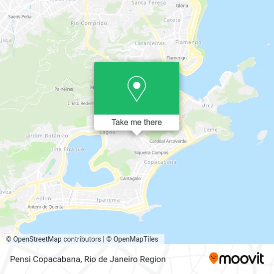 Pensi Copacabana map