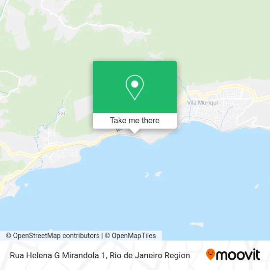 Rua Helena G Mirandola 1 map