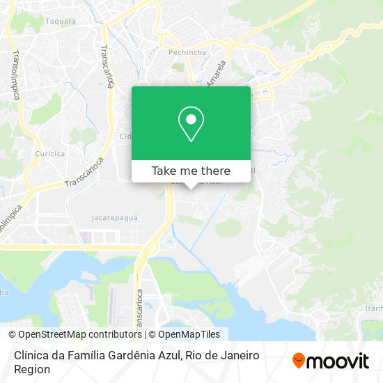 Clínica da Família Gardênia Azul map