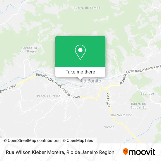 Rua Wilson Kleber Moreira map