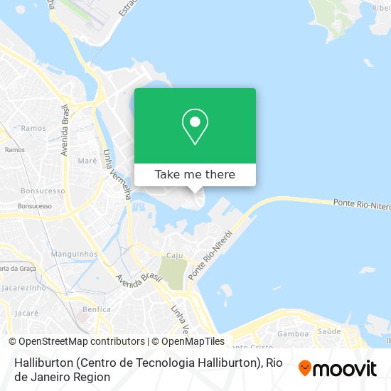 Halliburton (Centro de Tecnologia Halliburton) map