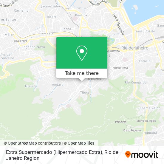 Mapa Extra Supermercado (Hipermercado Extra)