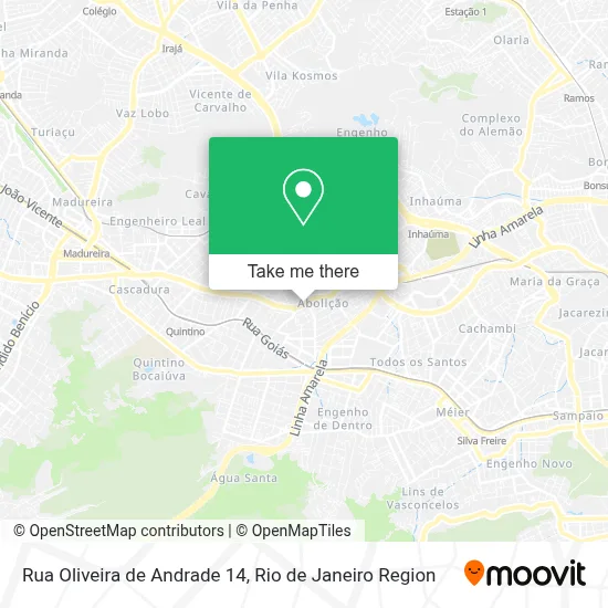 Rua Oliveira de Andrade 14 map