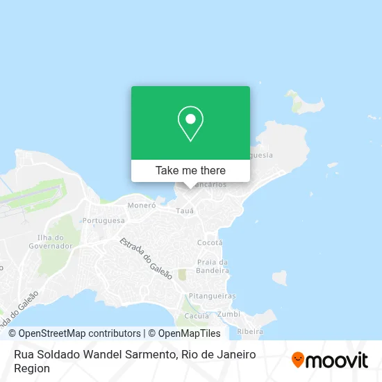 Rua Soldado Wandel Sarmento map
